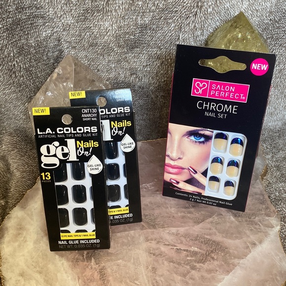 2 pc Press On Nail Set - Picture 1 of 5